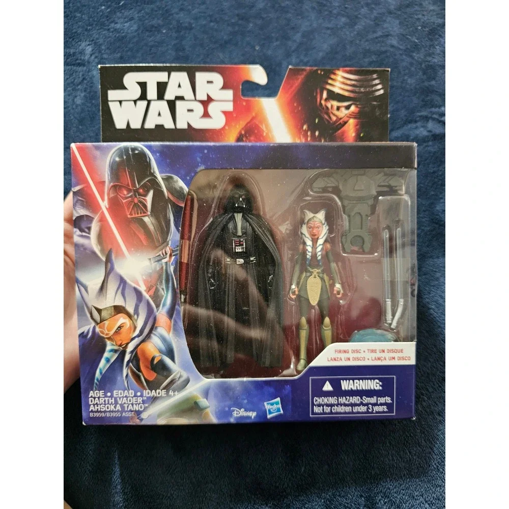 Star Wars Rebels Darth Vader Ahsoka Tano Action Figure 2-Pack Hasbro B3959 NEW